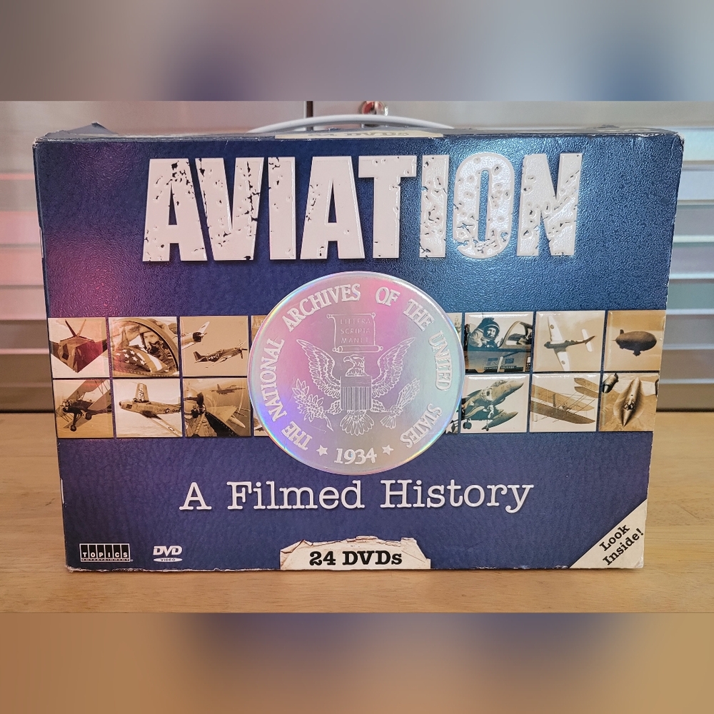 Aviation: A Filmed History [DVD] 24 Dvd Set COMPLETE GOOD CONDITION